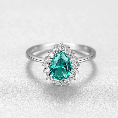 Inel din Argint Teardrop