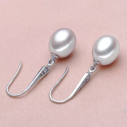 Cercei din Argint Luxury Pearl