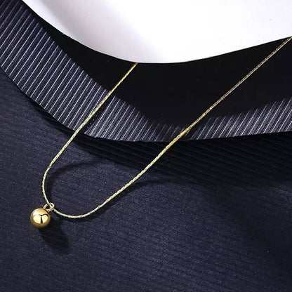 Colier din Argint Gold Beads