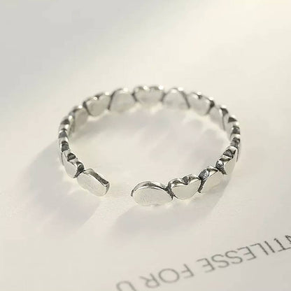 Inel reglabil din Argint Heart by Heart