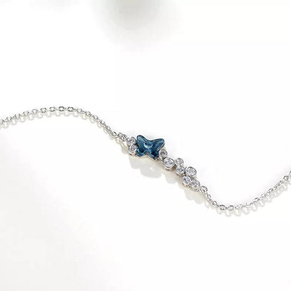 Bratara din Argint Butterfly Blue