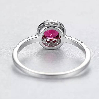 Inel din Argint Diamonds Ruby