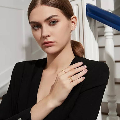 Inel din Argint Miriam Gold