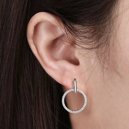 Cercei din Argint Circle Aretes