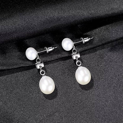 Cercei din Argint Reina Pearl