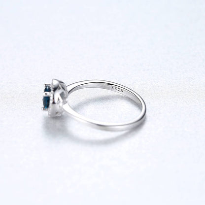 Inel din Argint Seablue