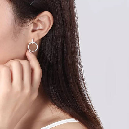 Cercei din Argint Circle Aretes