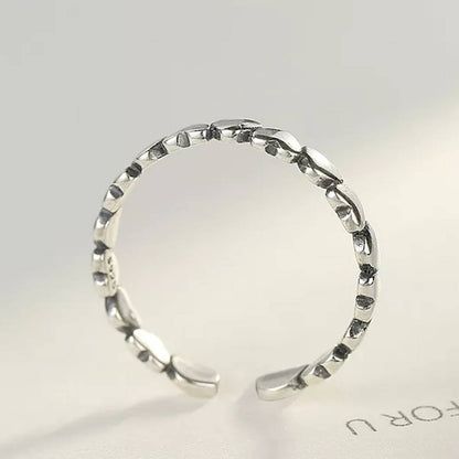 Inel reglabil din Argint Heart by Heart