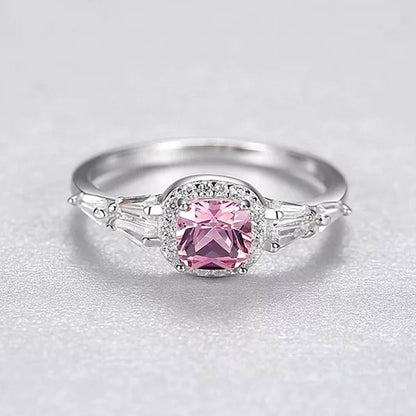 Inel din Argint Pink Diamond
