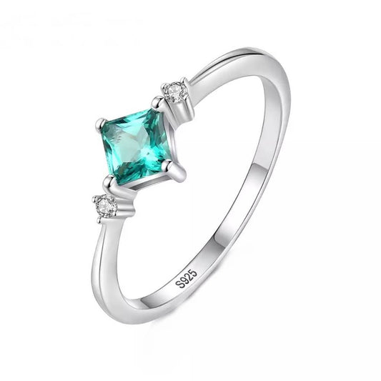 Inel din Argint Emerald Promise