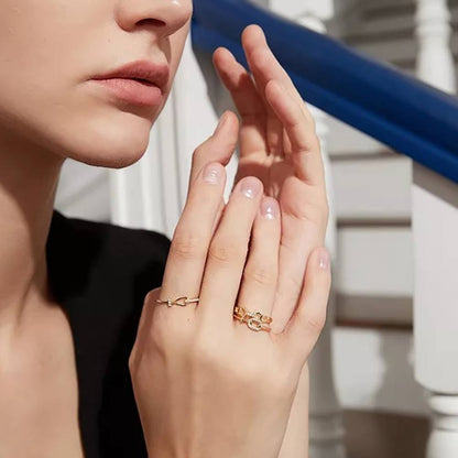 Inel din Argint Miriam Gold