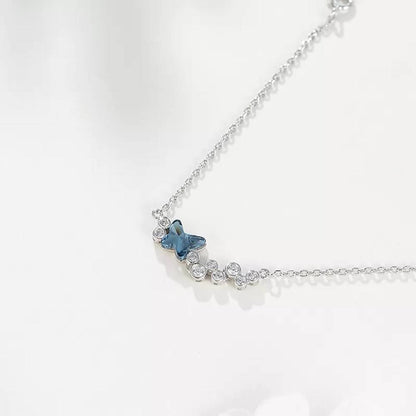 Bratara din Argint Butterfly Blue