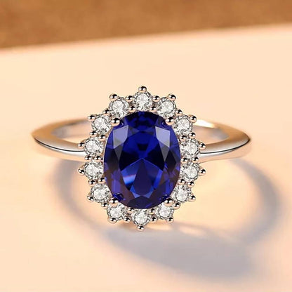 Inel din Argint Exalted Sapphire