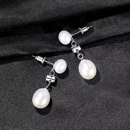 Cercei din Argint Reina Pearl