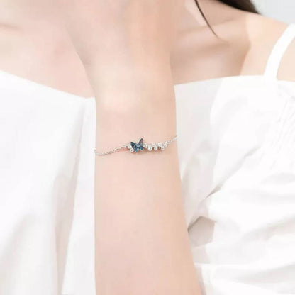 Bratara din Argint Butterfly Blue
