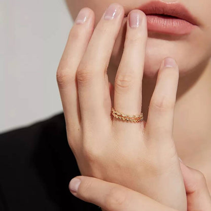 Inel din Argint Eternal Gold