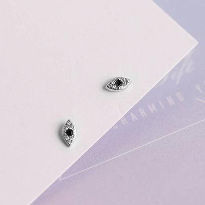 Cercei din Argint Small Devil Eyes