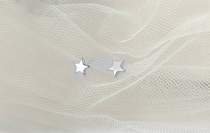 Cercei din Argint Simple Stars