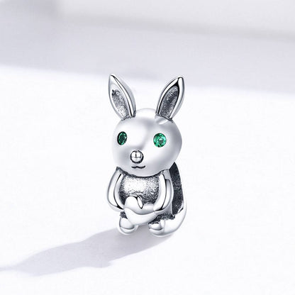 Talisman din Argint Cute Rabbit
