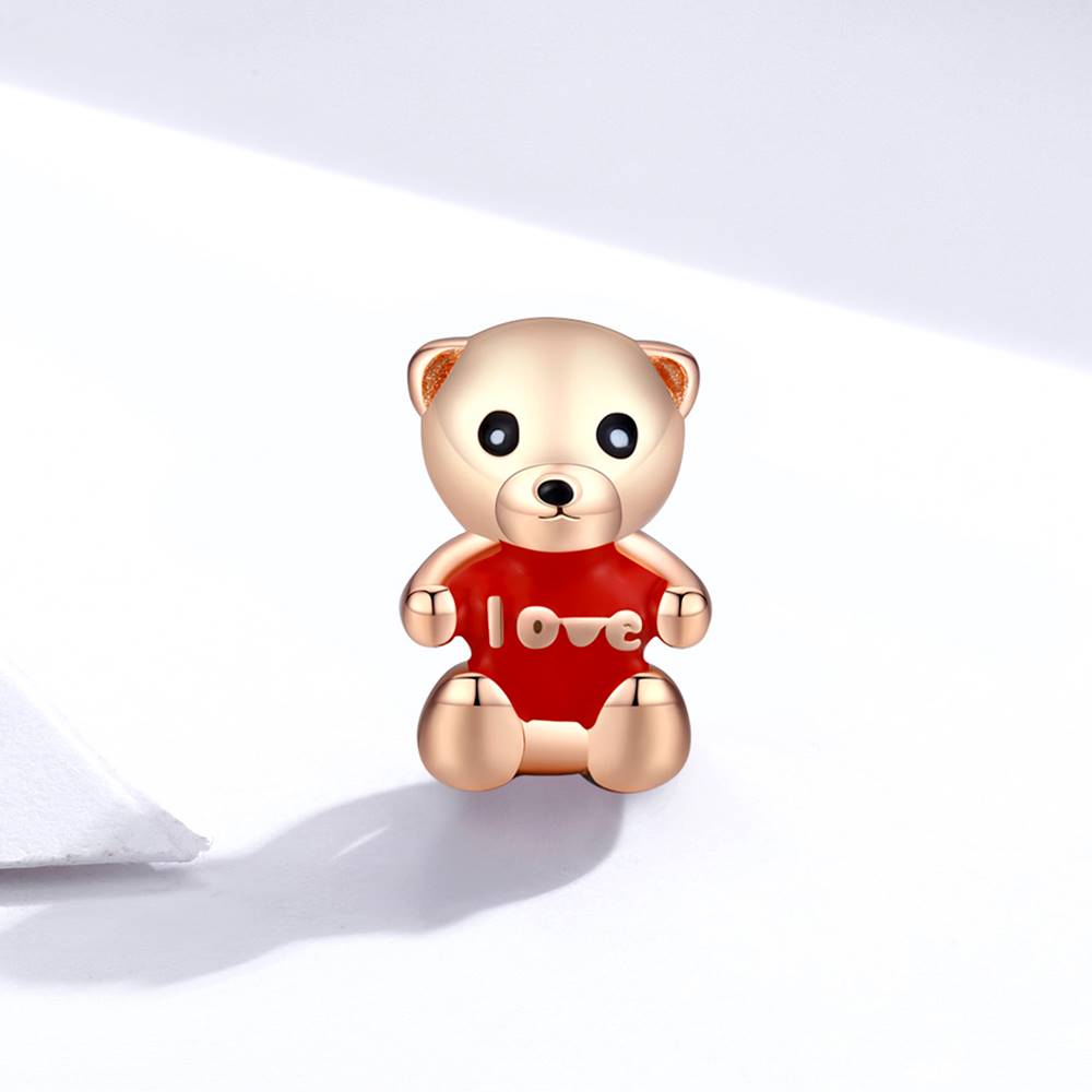 Talisman din Argint Teddy Bear