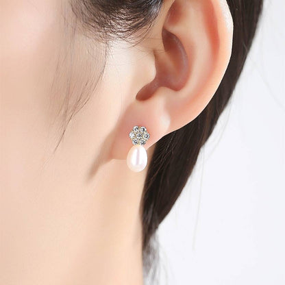 Cercei din Argint Royal Pearl