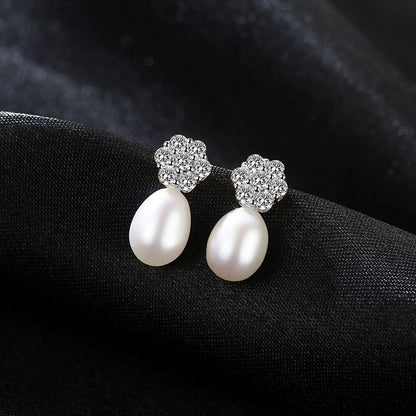 Cercei din Argint Royal Pearl