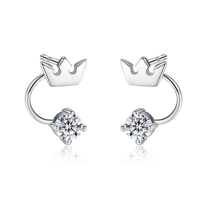 Cercei din Argint Silver Crown