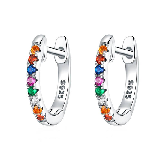 Cercei din Argint Round Zircon