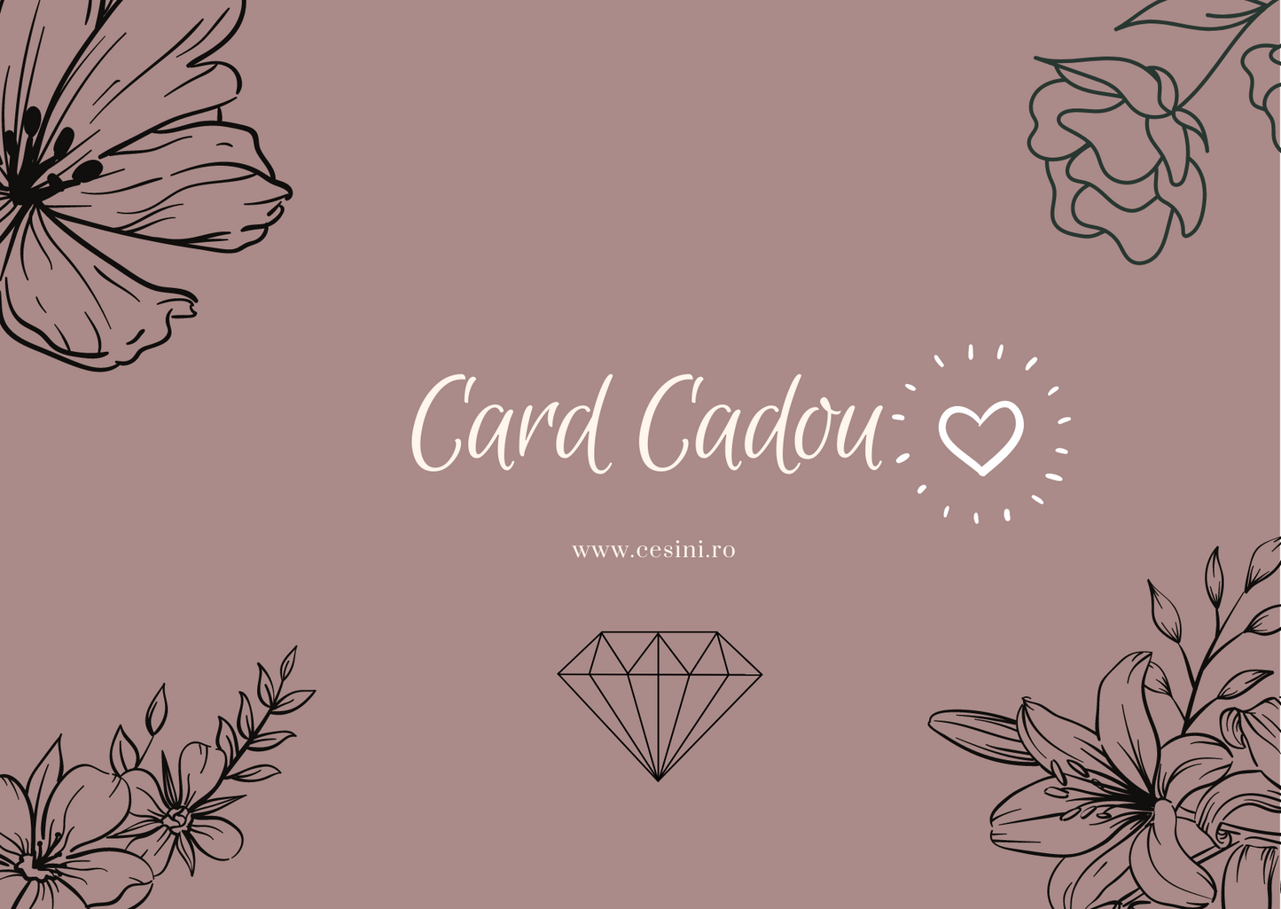 💝 CARD CADOU Cesini.ro