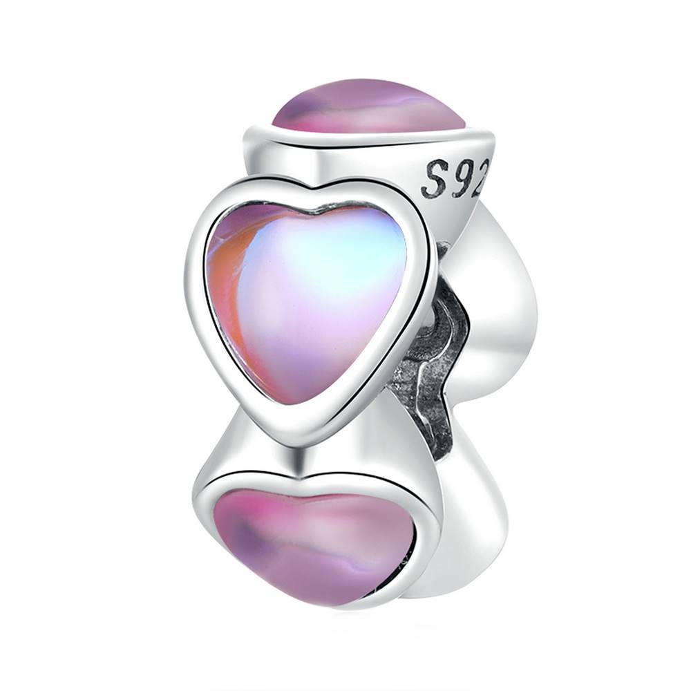 Talisman distantier din Argint Glass Heart