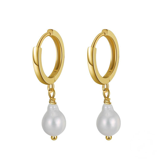 Cercei din Argint Baroque Pearl