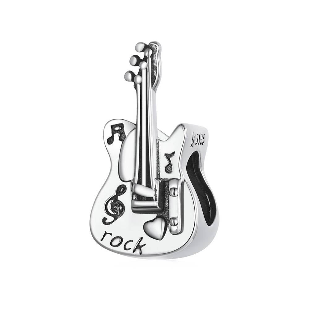 Talisman din Argint Rock Guitar