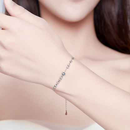 Bratara din Argint cu bilute Daisy Flowers