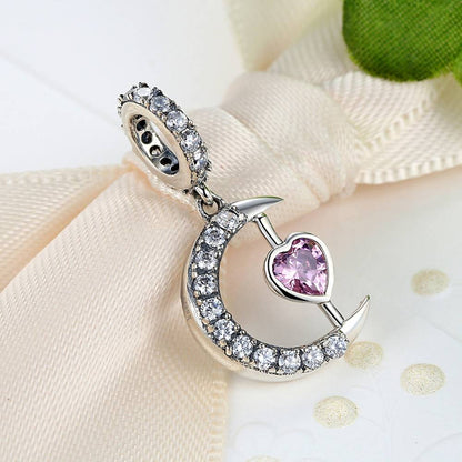 Talisman din Argint Moon Love