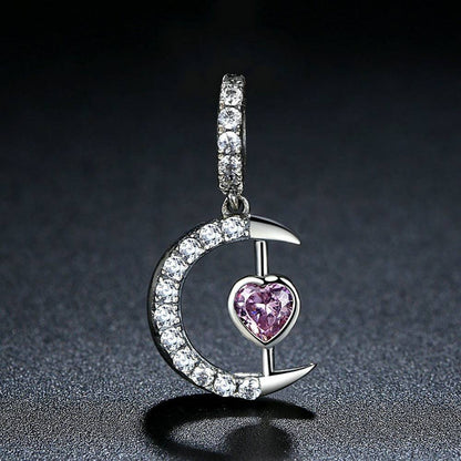 Talisman din Argint Moon Love