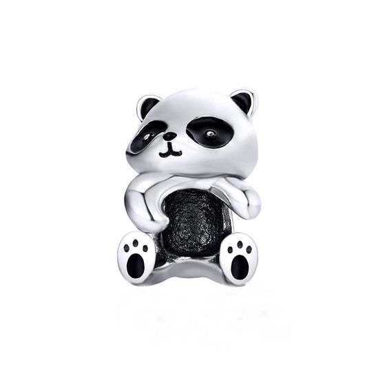 Talisman din Argint Huggy Panda