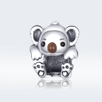 Talisman din Argint Baby Koala