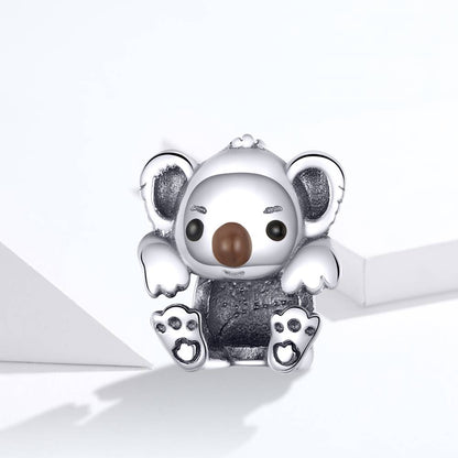 Talisman din Argint Baby Koala