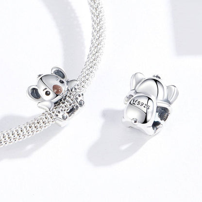Talisman din Argint Baby Koala