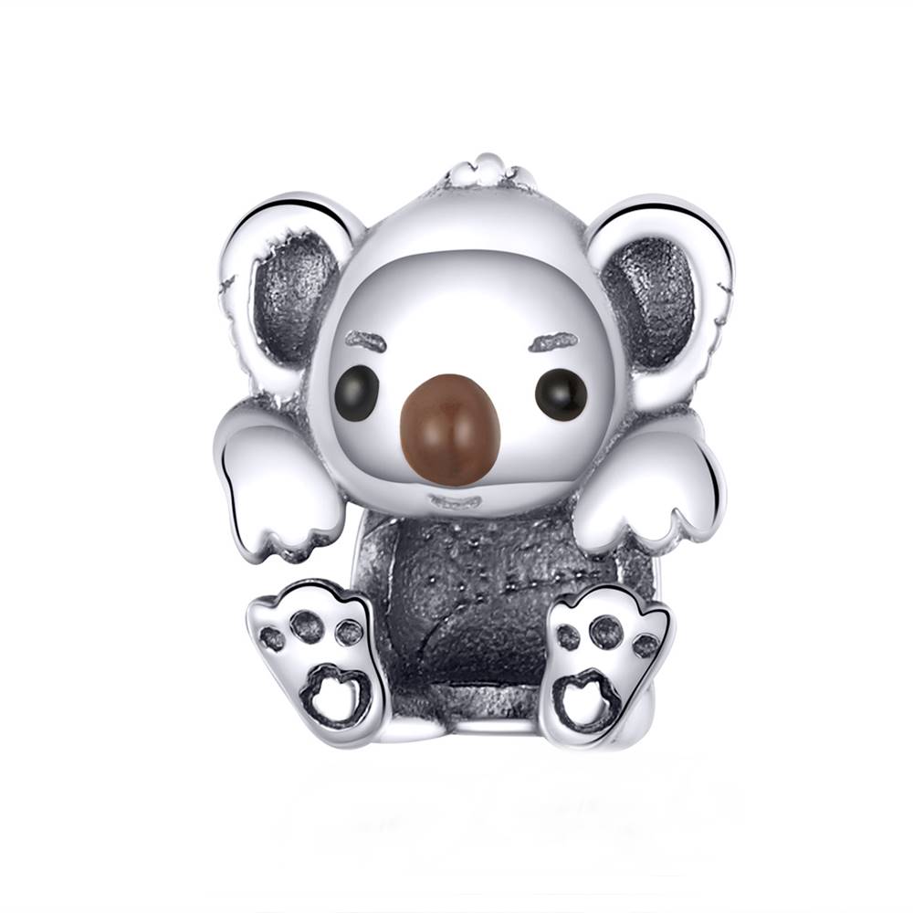 Talisman din Argint Baby Koala