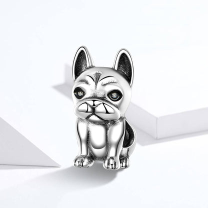Talisman din Argint Cute French Bulldog