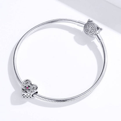 Talisman din Argint Retro Love
