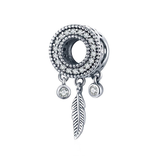 Talisman din Argint Diamond Feather