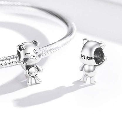 Talisman din Argint Hello Bear