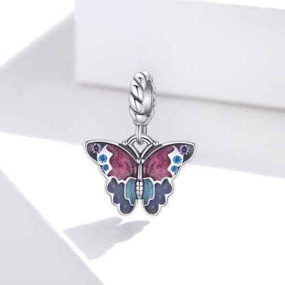 Talisman din Argint Fantasy Butterfly