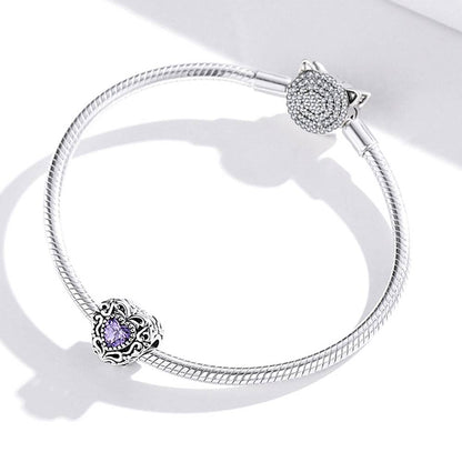 Talisman din Argint Mysterious Heart