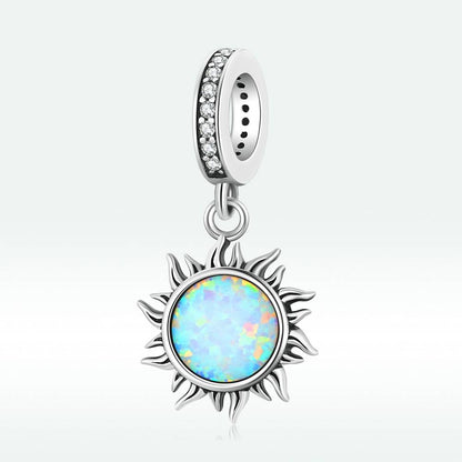 Talisman din Argint Opal Sun