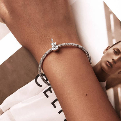 Talisman din Argint Rock Guitar