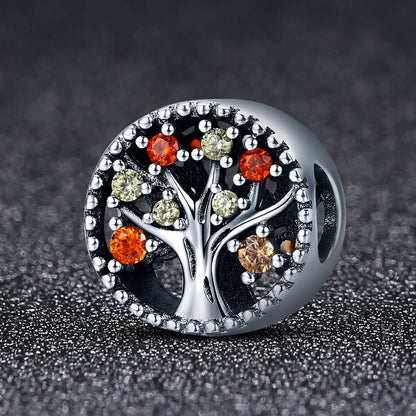 Talisman din Argint Tree of Life Diamonds