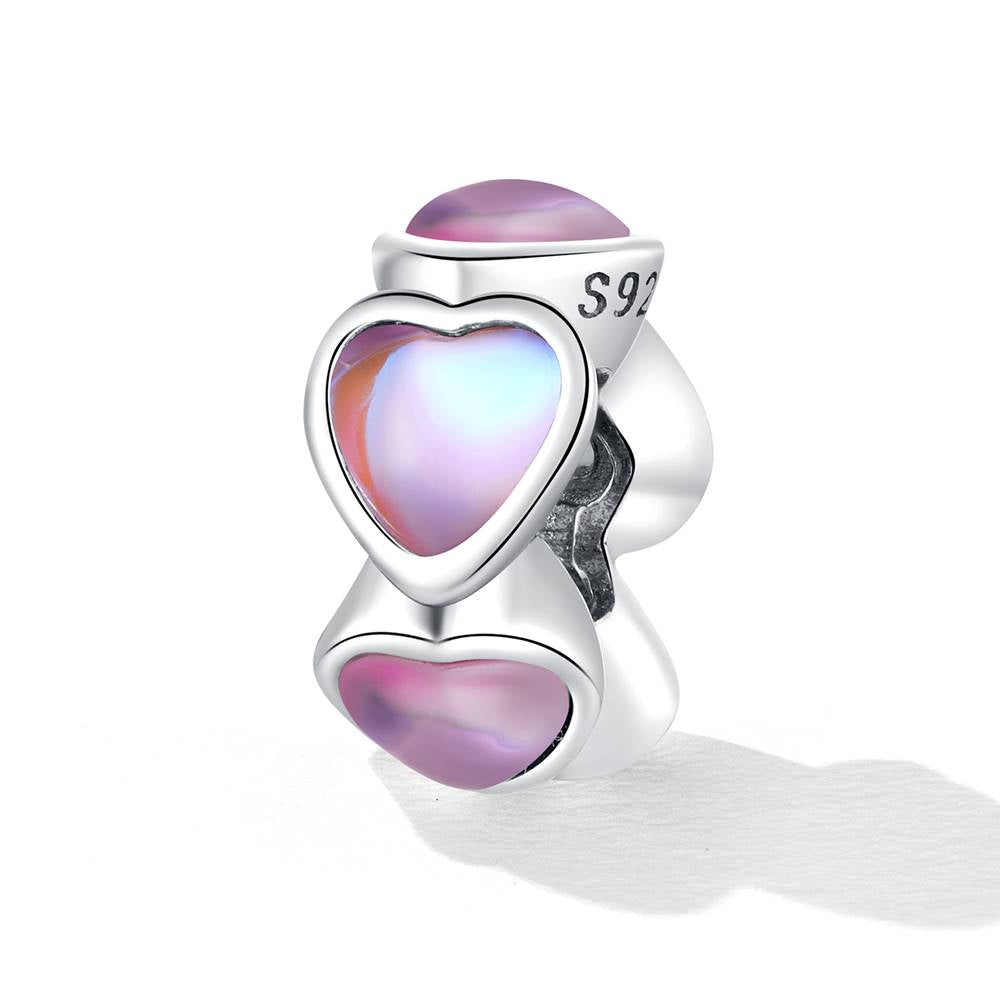 Talisman distantier din Argint Glass Heart